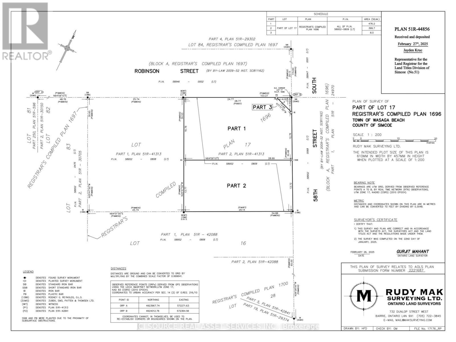 Vacant Land at 128 58TH STREET S, Wasaga Beach