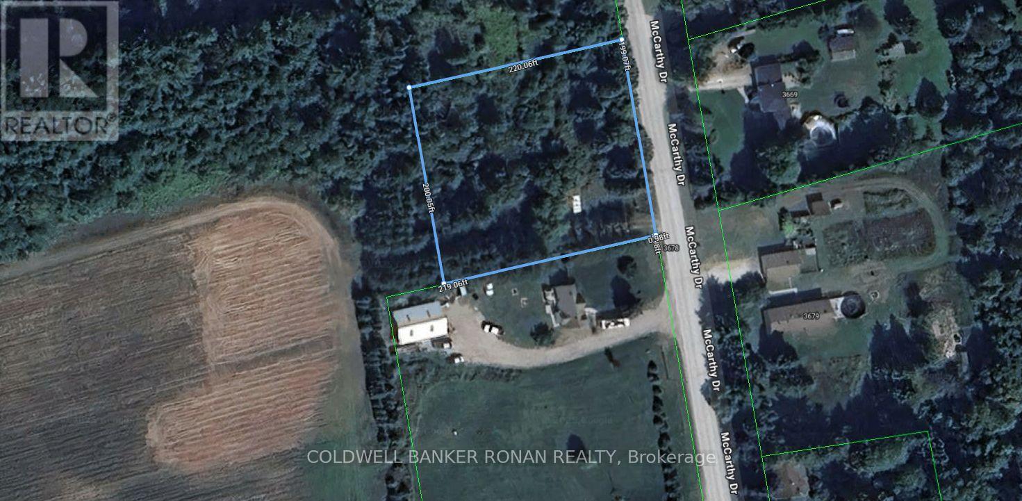 Vacant Land at 3678 MCCARTHY DRIVE, Clearview