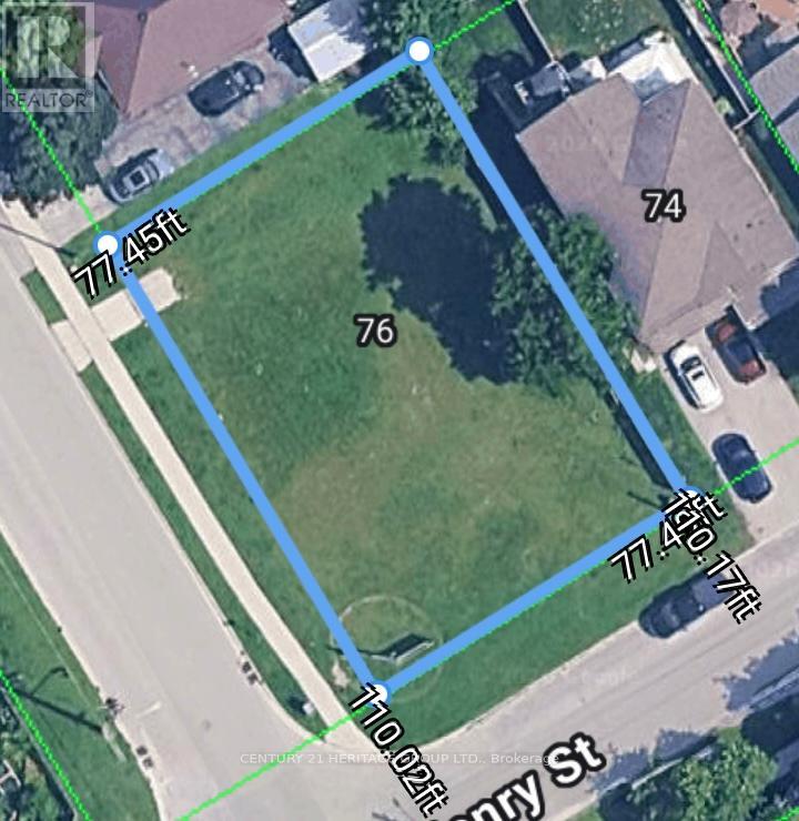 Vacant Land at 76 HENRY STREET, Barrie (Queen's Park)