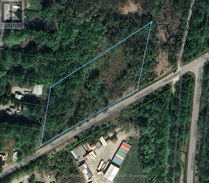 Vacant Land at 1382 WILSON POINT ROAD, Orillia