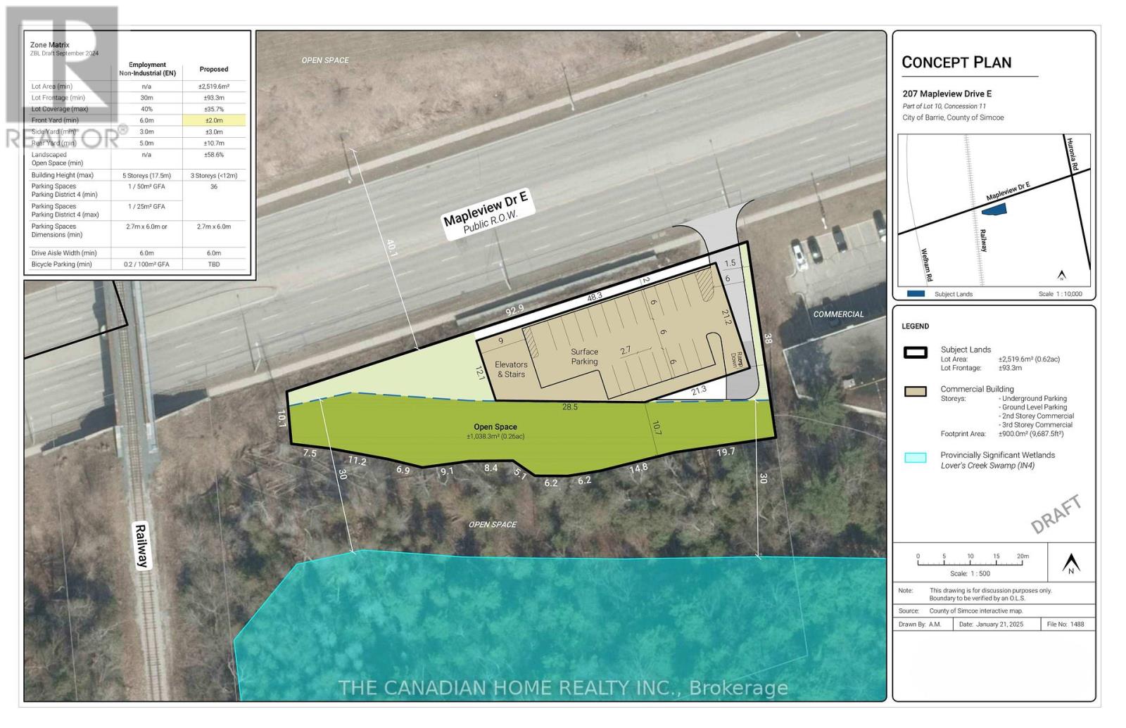 Vacant Land at 207 MAPLEVIEW DRIVE E, Barrie