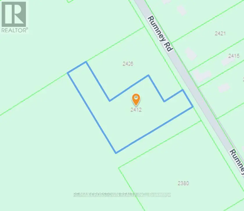 Vacant Land at 2412 RUMNEY ROAD, Tay