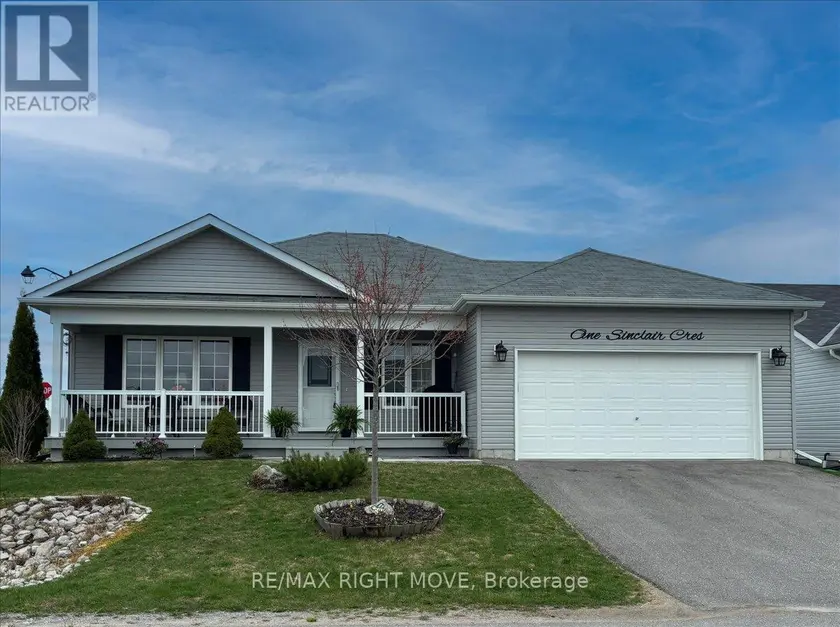 Detached at 1 SINCLAIR CRESCENT, Ramara