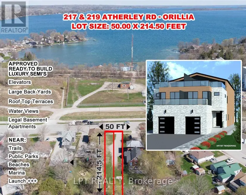 Vacant Land at 217 ATHERLEY ROAD, Orillia