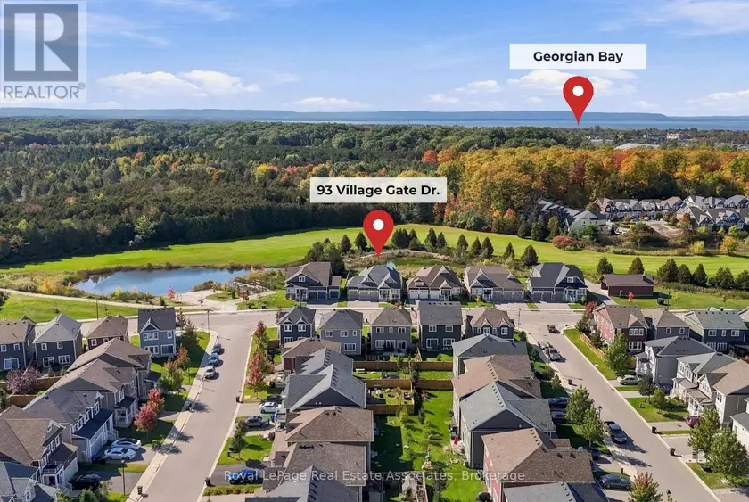 Detached at 93 VILLAGE GATE DRIVE, Wasaga Beach