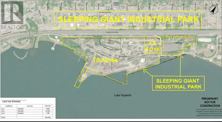 Vacant Land at #5 0 Marina Park DR, Thunder Bay