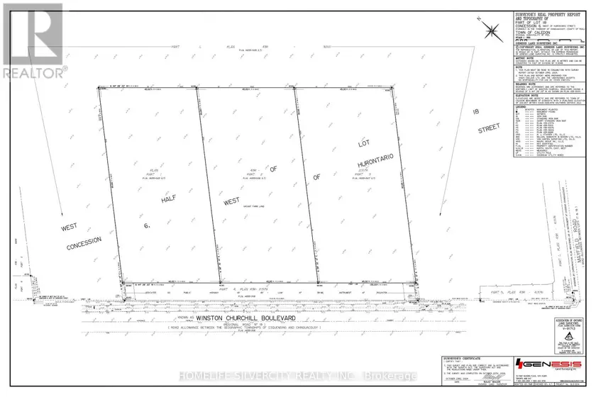 Vacant Land at 3 - 0 WINSTON CHURCHILL BOULEVARD, Caledon