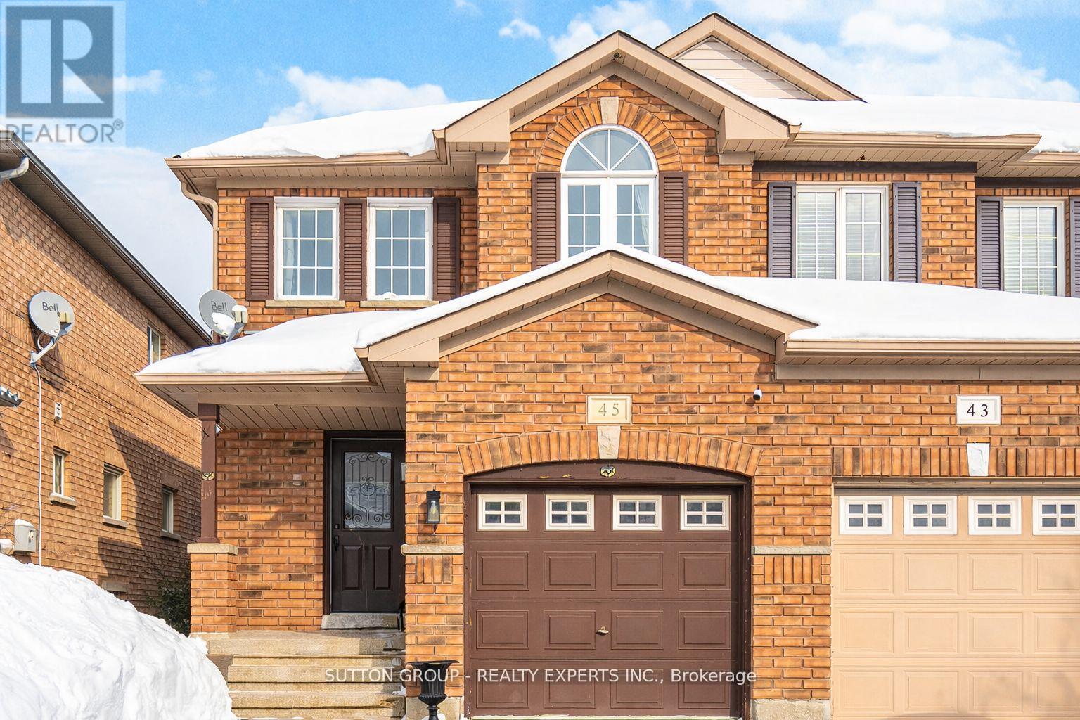 Semi-Detached/Link at 45 RIDGEFIELD COURT, Brampton (Vales of Castlemore)