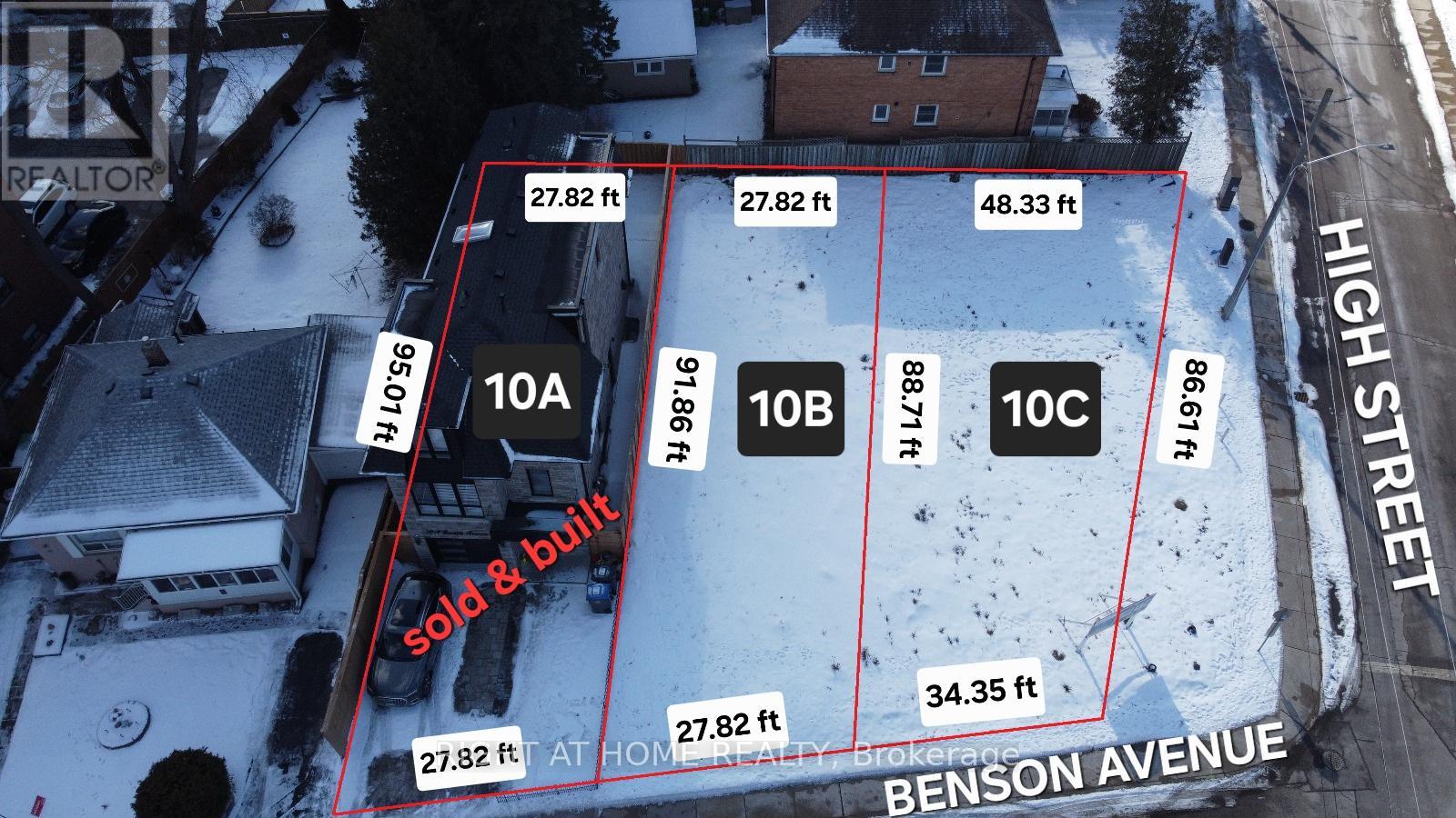 Vacant Land at 10C BENSON AVENUE, Mississauga (Port Credit)