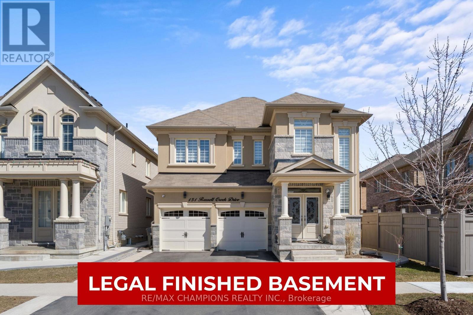 Detached at 151 RUSSELL CREEK DRIVE, Brampton (Sandringham-Wellington North)