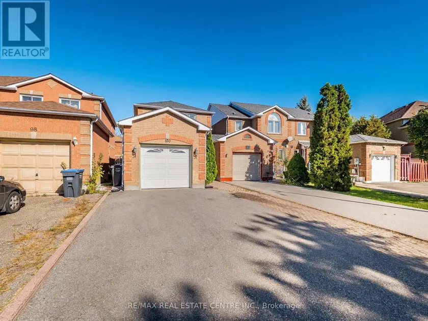 Semi-Detached/Link at 100 WHITE TAIL CRESCENT, Brampton