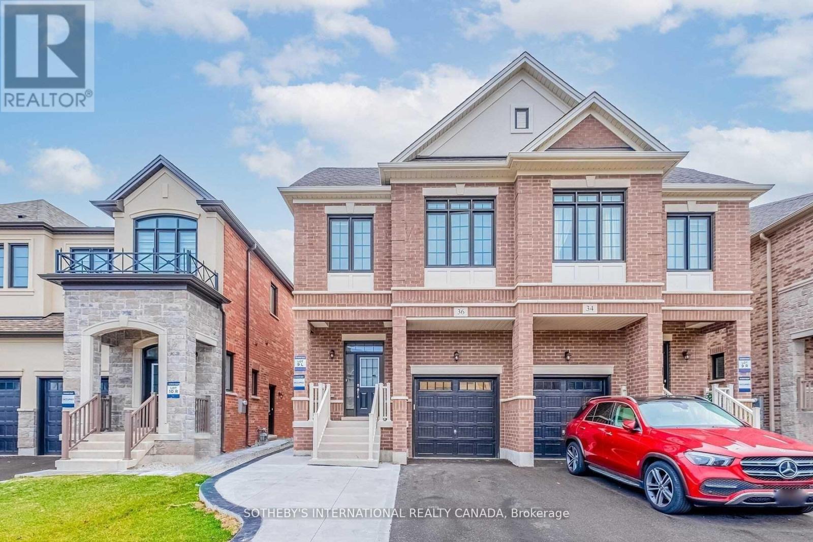 Semi-Detached/Link at BSMT - 36 QUINTON RIDGE, Brampton (Bram West)