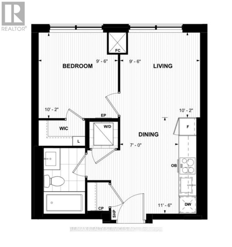 Apartment at 1405 - 60 CENTRAL PARK ROAD WAY, Toronto