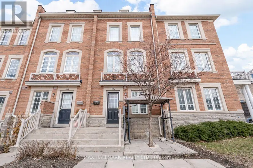 Townhouse at 55 TED WRAY CIRCLE, Toronto