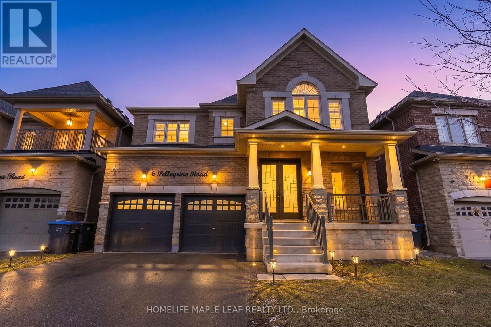 Detached at 6 PELLEGRINO ROAD, Brampton (Northwest Brampton)