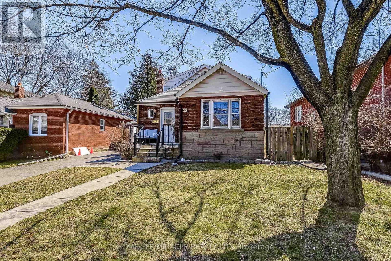 Detached at 59 JOSEPH STREET, Toronto (Weston)