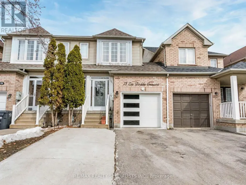 Townhouse at 73 ZIA DODDA CRESCENT, Brampton