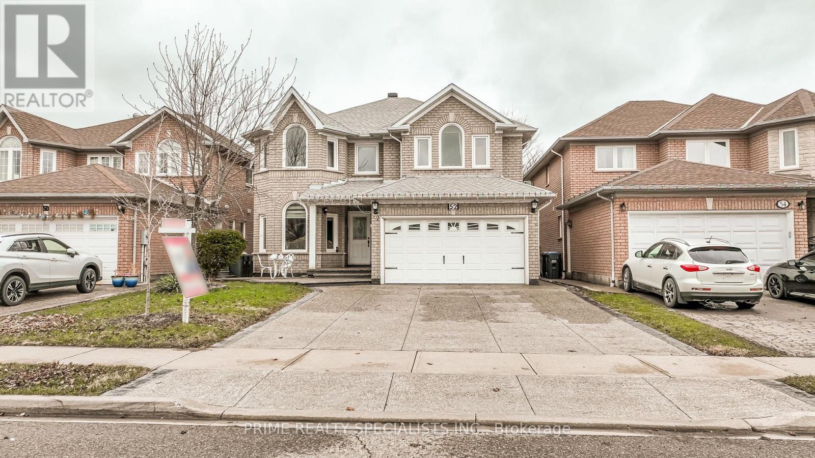 Detached at 52 DEERGLEN DRIVE, Brampton (Sandringham-Wellington)
