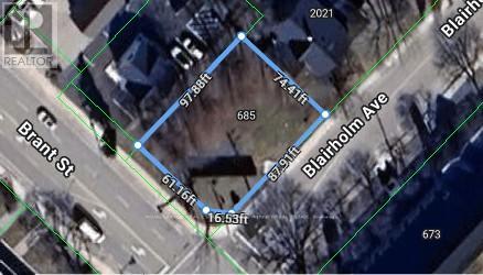 Vacant Land at 685 BRANT STREET, Burlington (Brant)