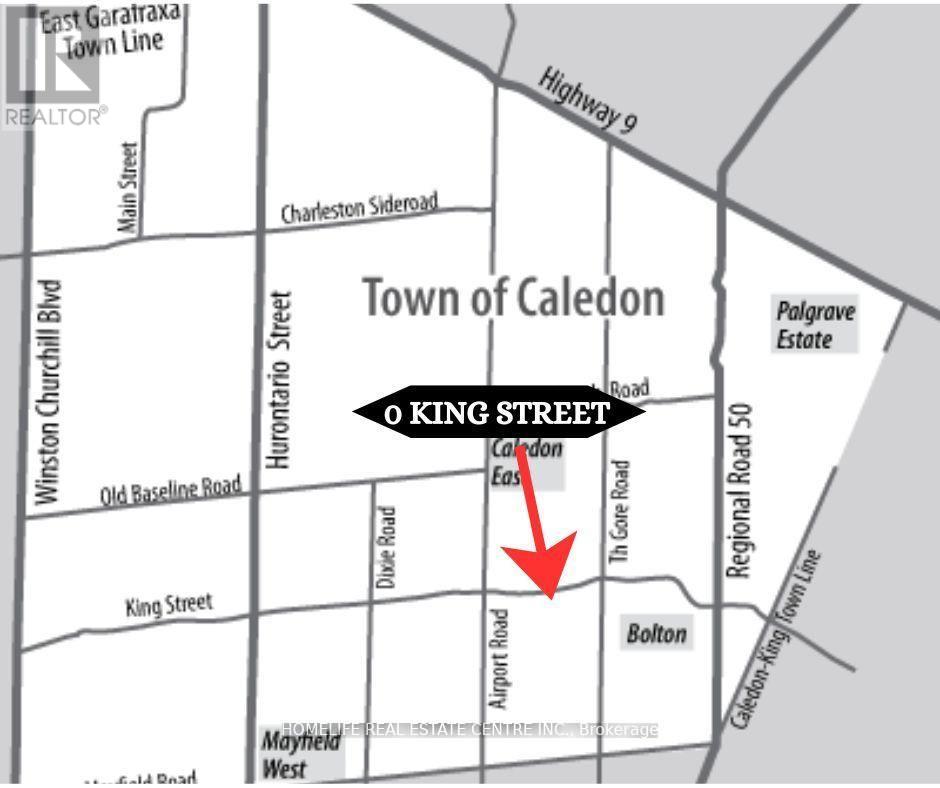 Vacant Land at 0 KING STREET, Caledon