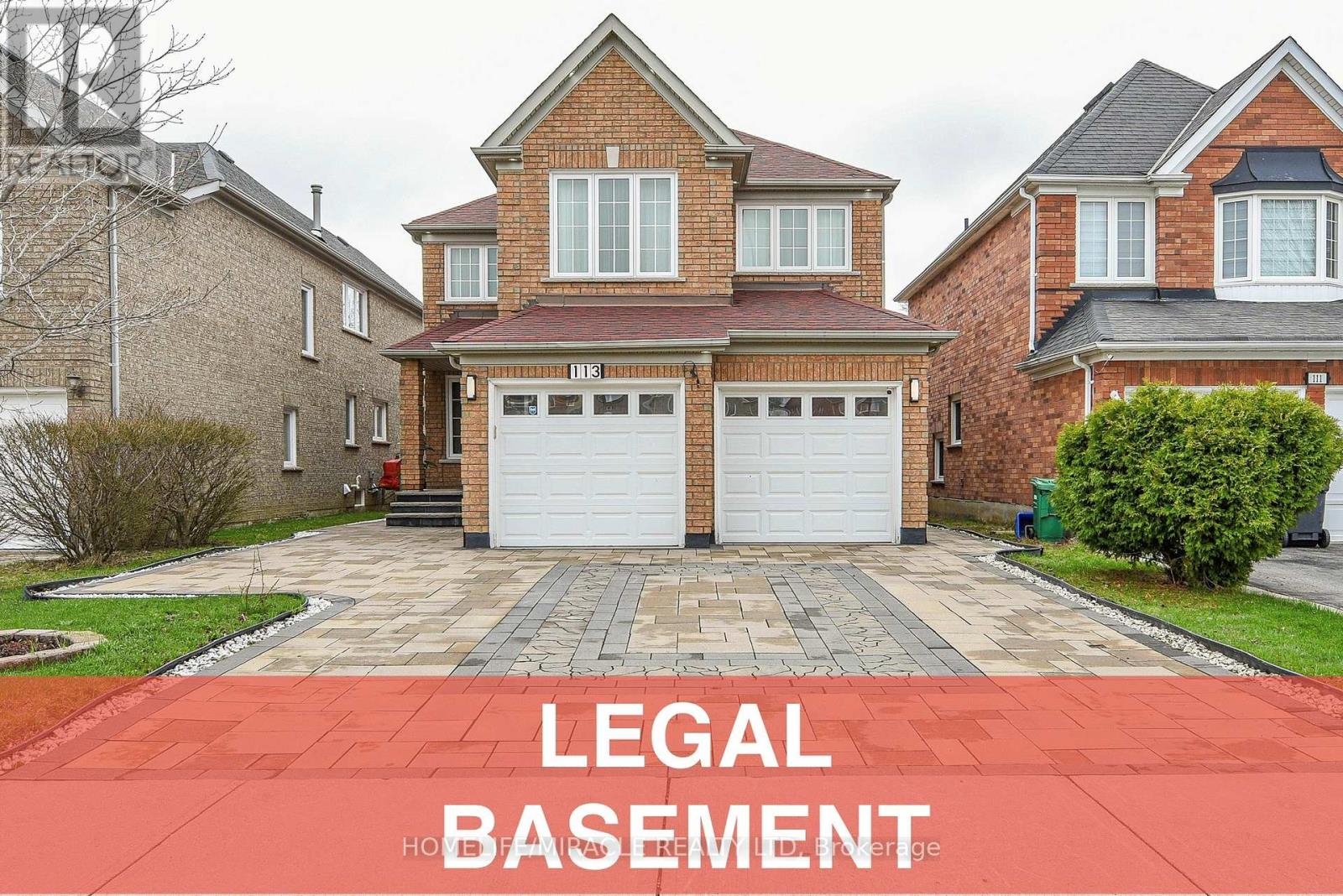 Detached at 113 SECLUSION CRESCENT, Brampton (Sandringham-Wellington)