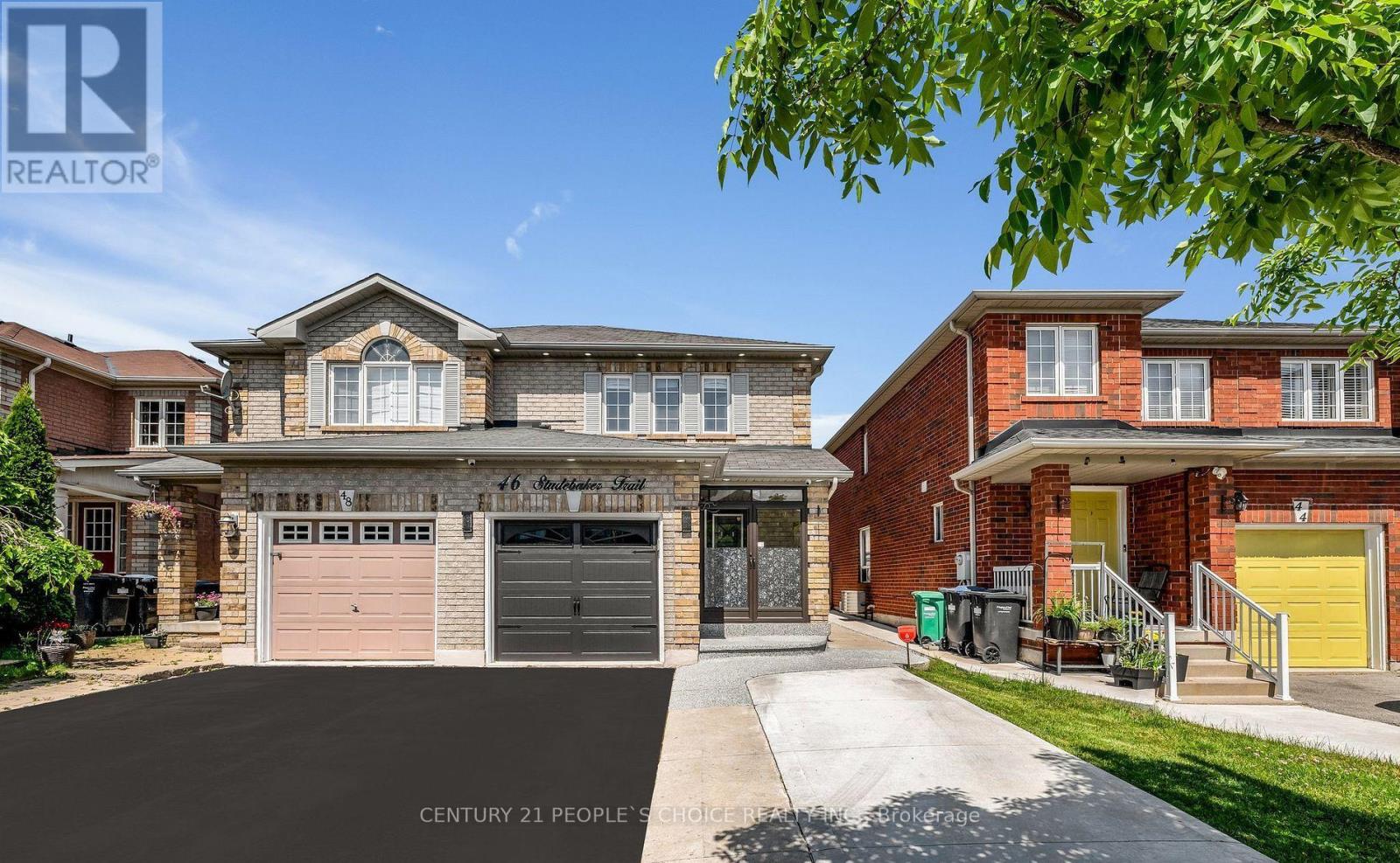 Semi-Detached/Link at 46 STUDEBAKER TRAIL, Brampton (Fletcher's Meadow)