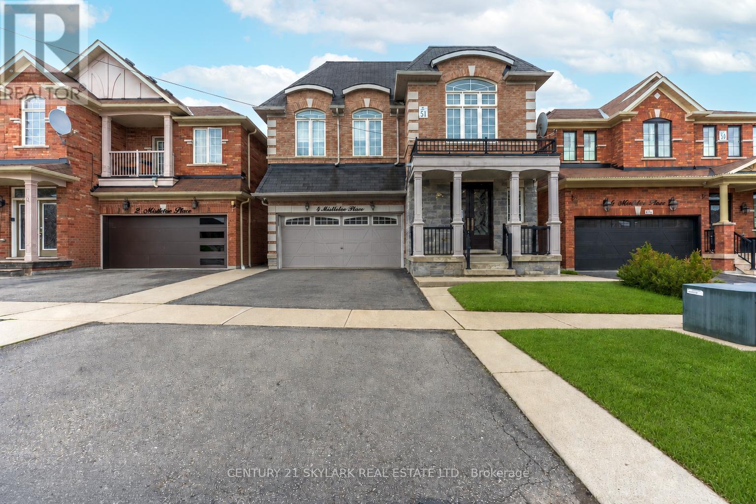Detached at 4 MISTLETOE PLACE, Brampton (Credit Valley)