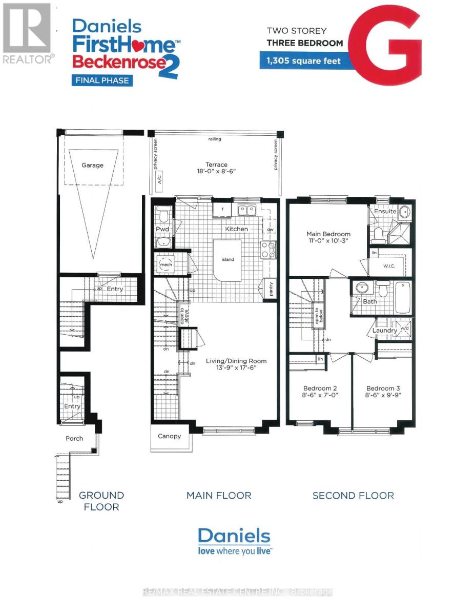 Townhouse at 99 - 1 BECKENROSE COURT, Brampton
