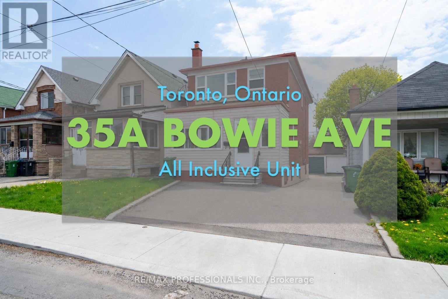 Detached at BSMT - 35A BOWIE AVENUE, Toronto (Briar Hill-Belgravia)