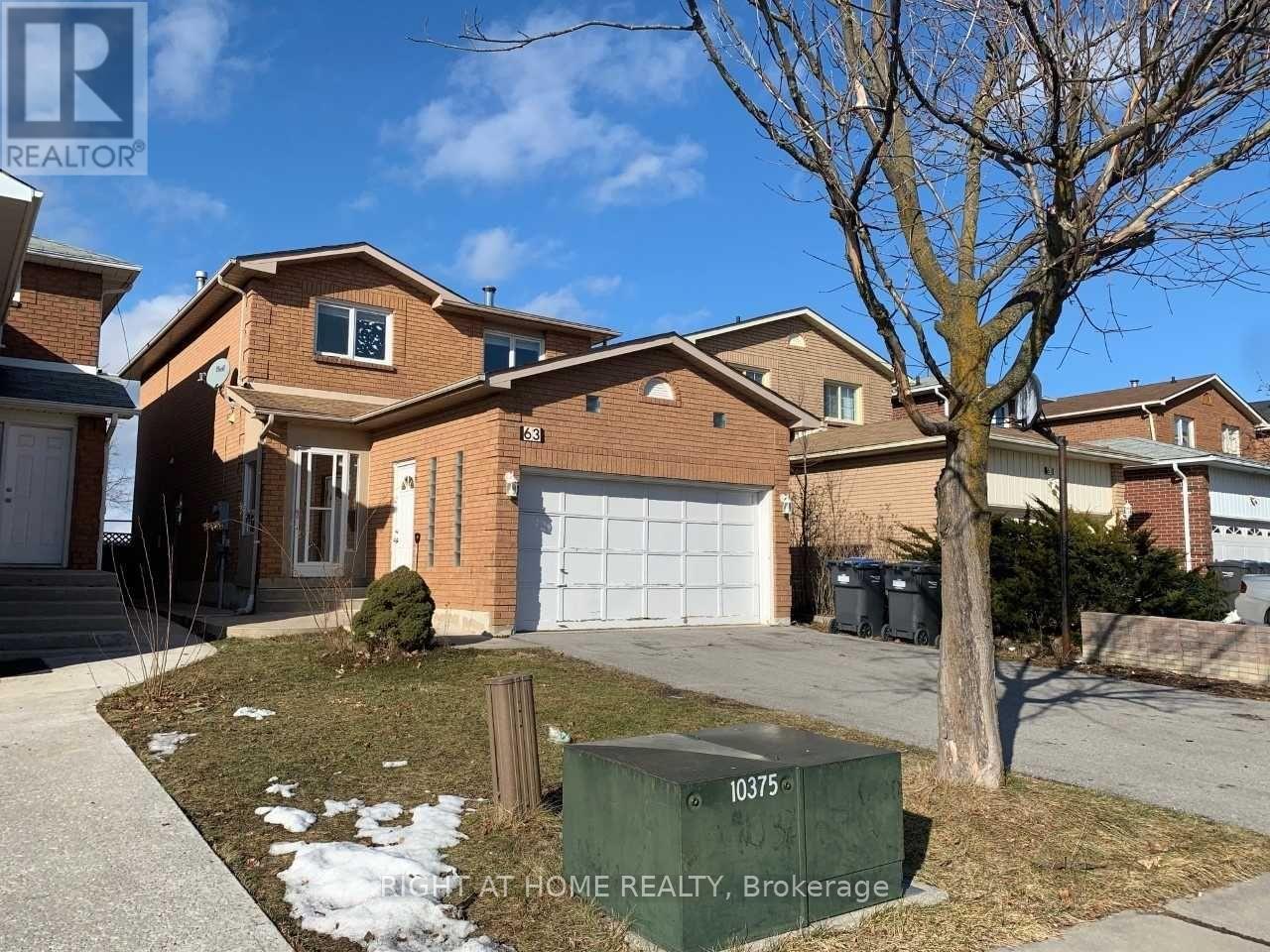 Detached at BSMT - 63 TOBA CRESCENT, Brampton (Heart Lake)