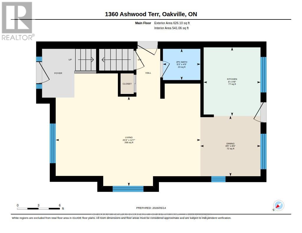 Detached at 1360 ASHWOOD TERRACE, Oakville