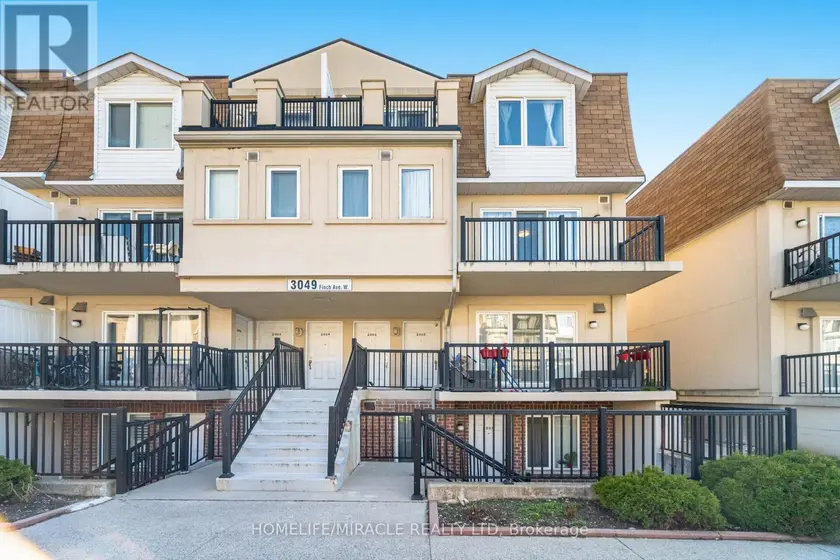 Townhouse at 2002 - 3049 FINCH AVENUE W, Toronto