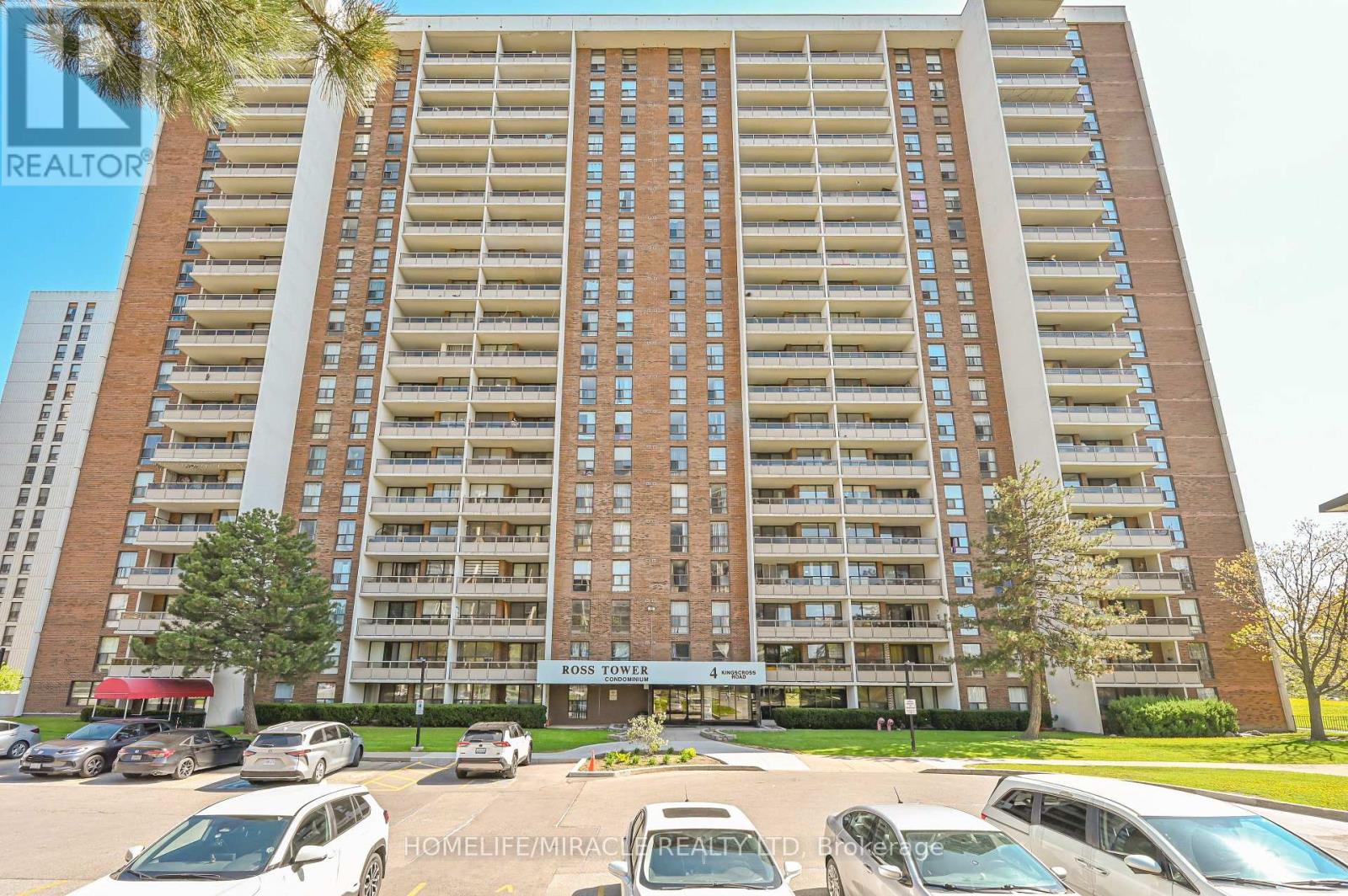 Apartment at 602 - 4 KINGS CROSS ROAD, Brampton (Queen Street Corridor)