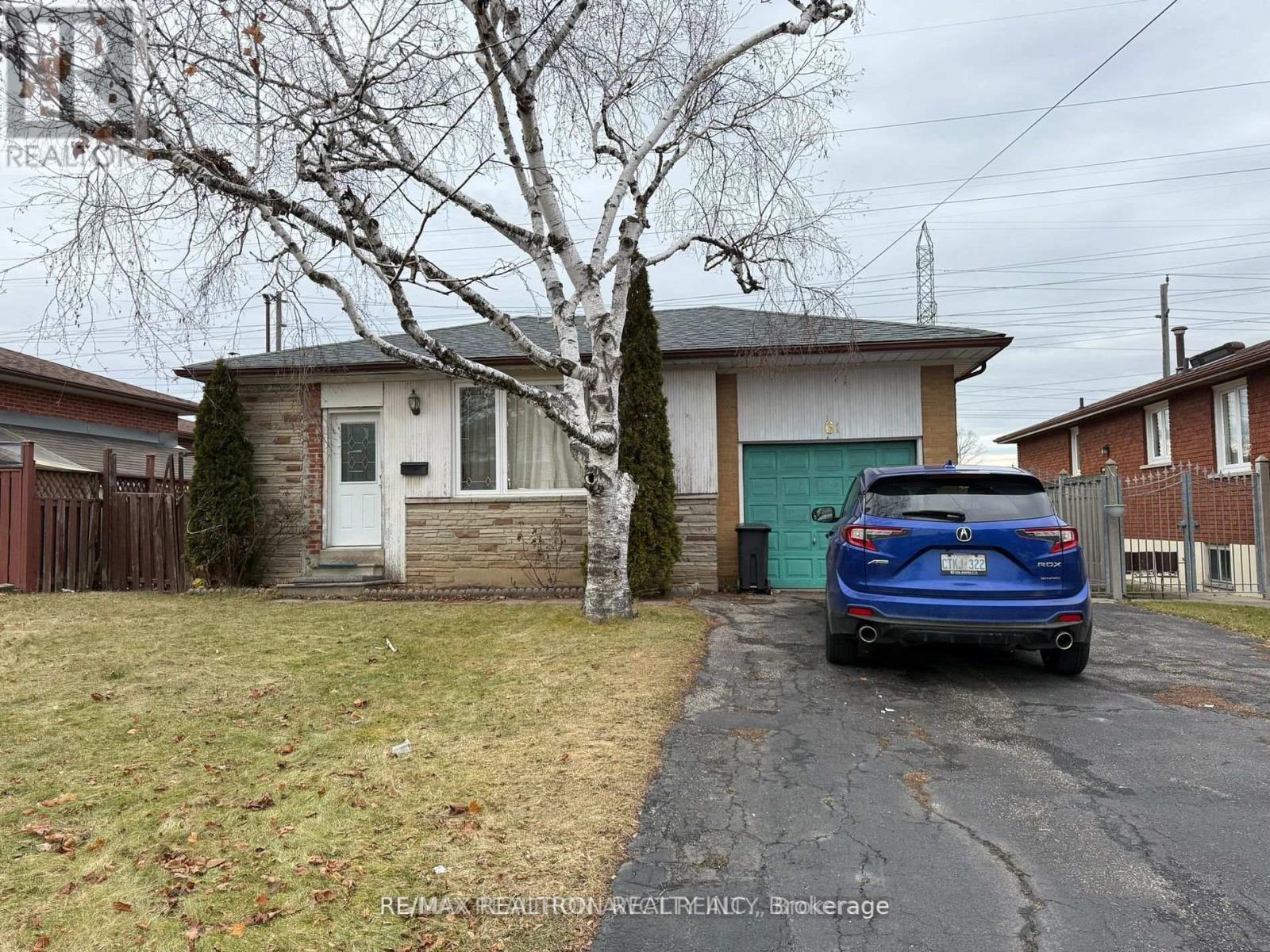 Detached at 61 WILMONT DRIVE, Toronto (Black Creek)