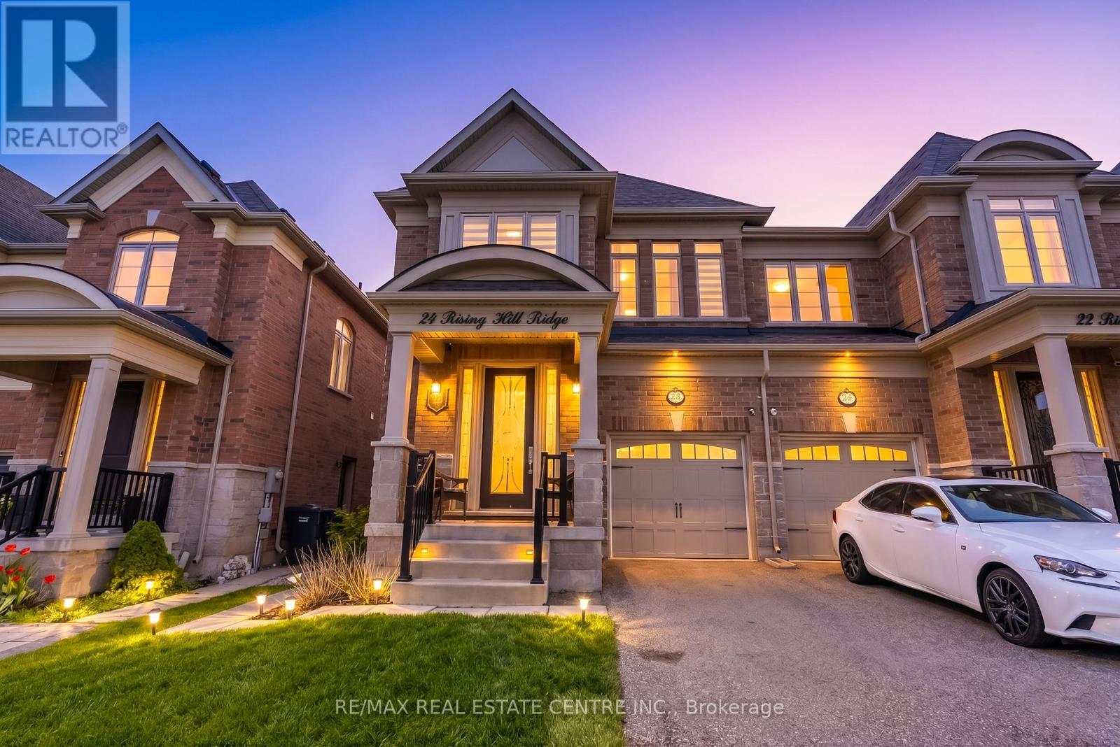 Semi-Detached/Link at 24 RISING HILL RIDGE, Brampton (Bram West)