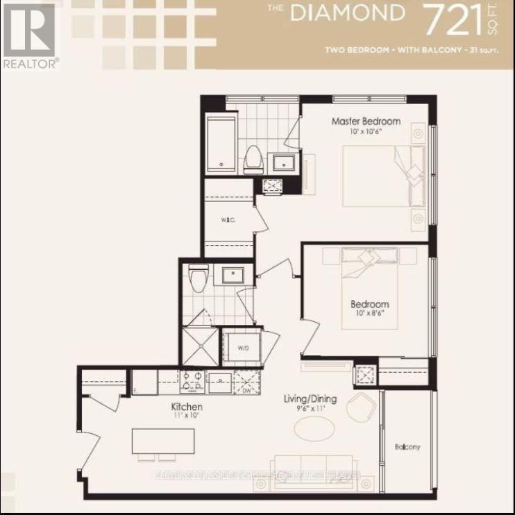 Apartment at 1102 - 30 ELM DRIVE W, Mississauga