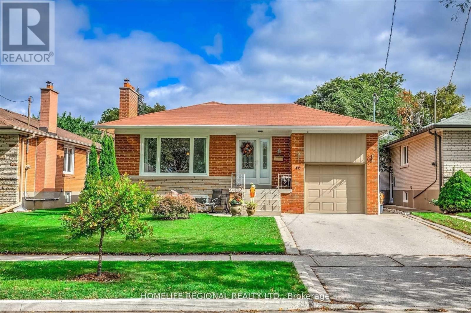 Detached at LOWER LEVEL - 46 TEWSLEY PLACE, Toronto (Willowridge-Martingrove-Richview)
