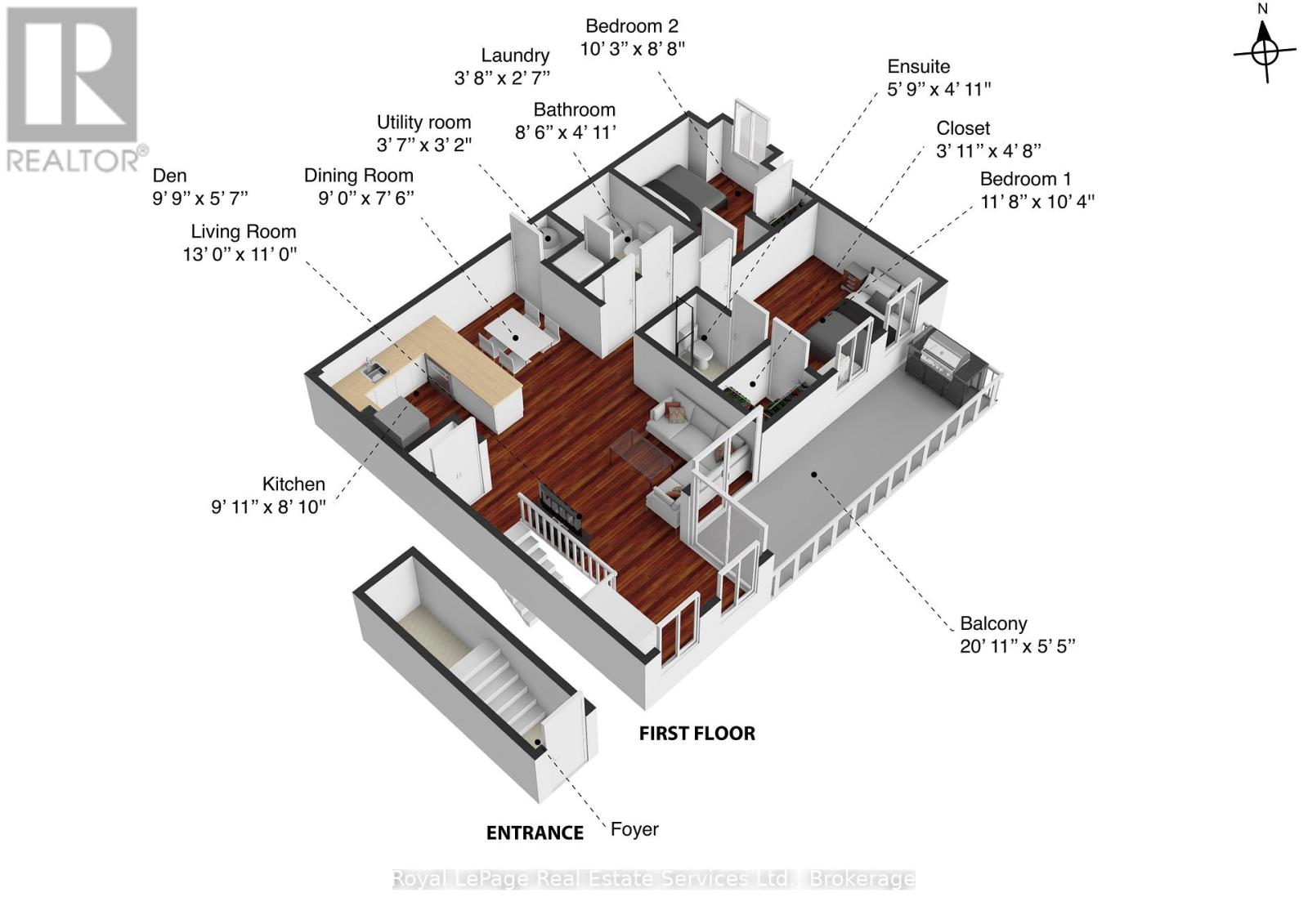Apartment at 507 - 1701 LAMPMAN AVENUE, Burlington