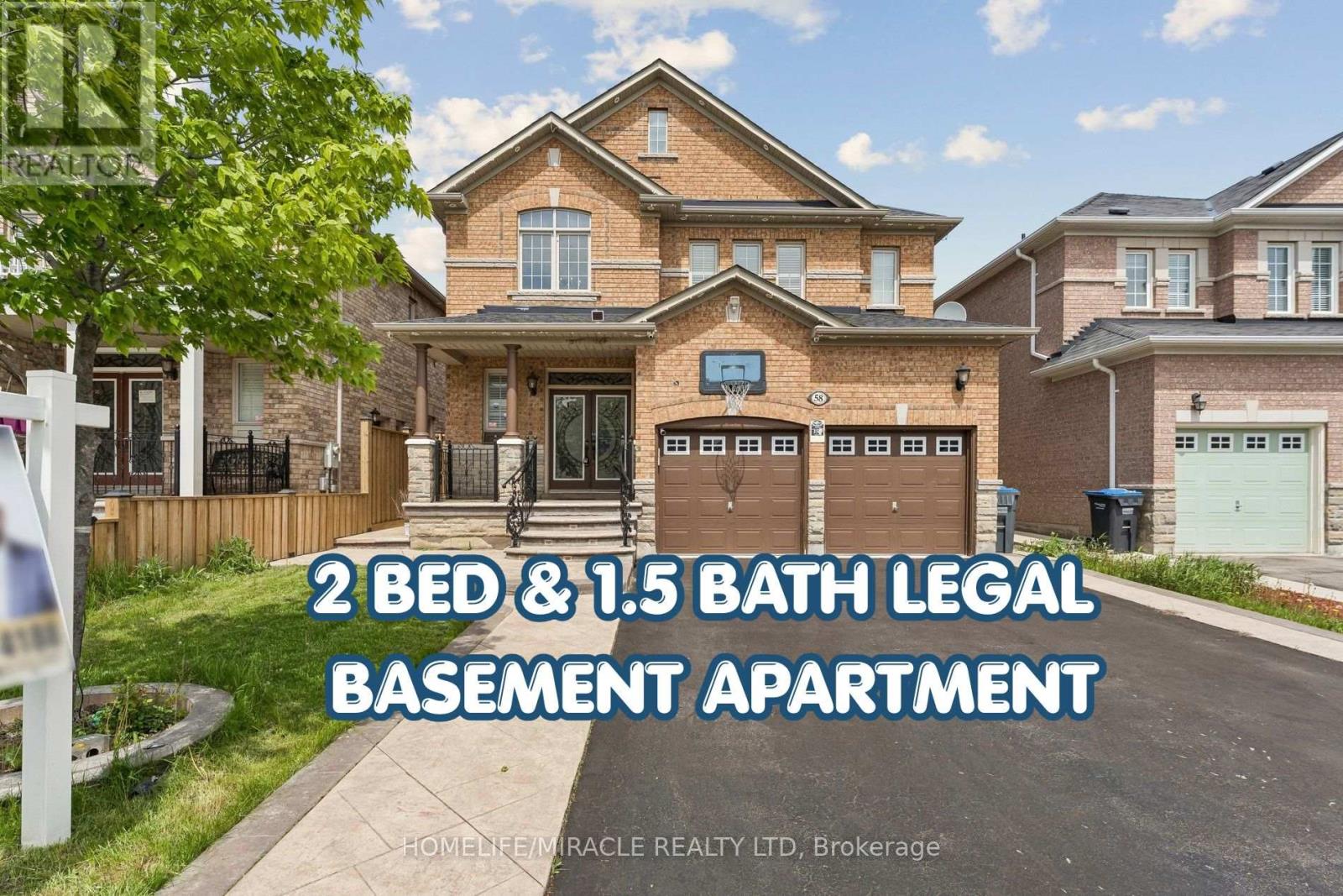 Detached at 58 DOVEHAVEN CRESCENT, Brampton (Bram East)