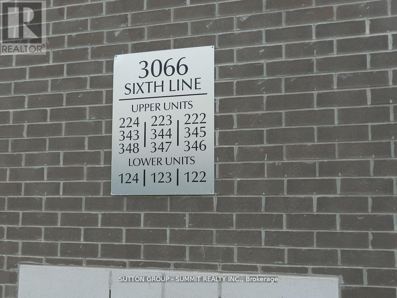 Townhouse at 344 - 3066 SIXTH LINE, Oakville (GO Glenorchy)