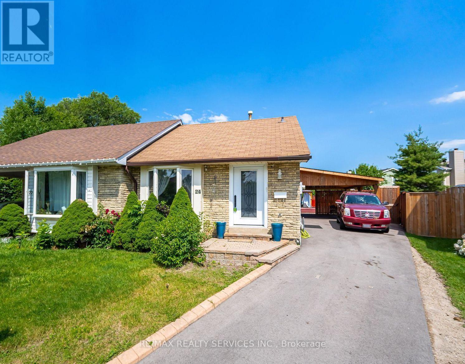 Semi-Detached/Link at 24 KINDLE COURT, Brampton (Heart Lake West)