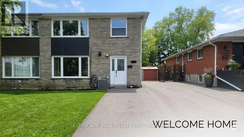 Semi-Detached/Link at 3450 ELLENGALE DRIVE, Mississauga