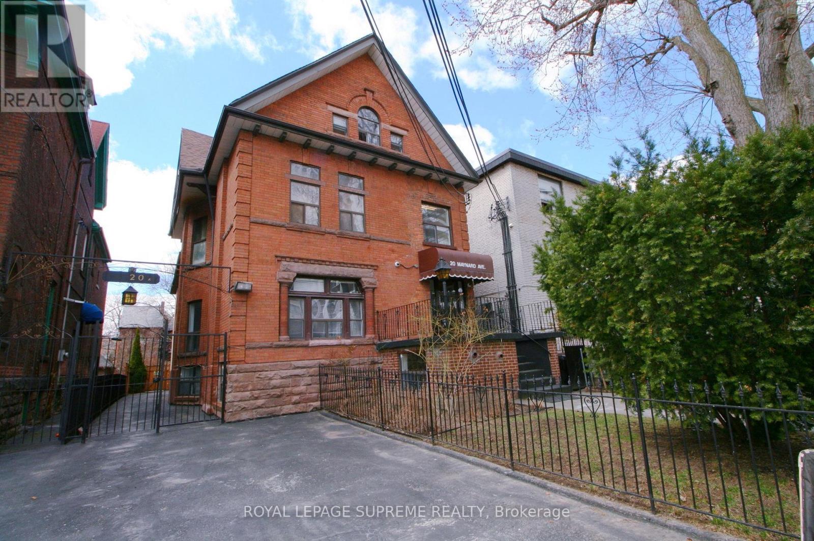 Multiplex at 20 MAYNARD AVENUE, Toronto
