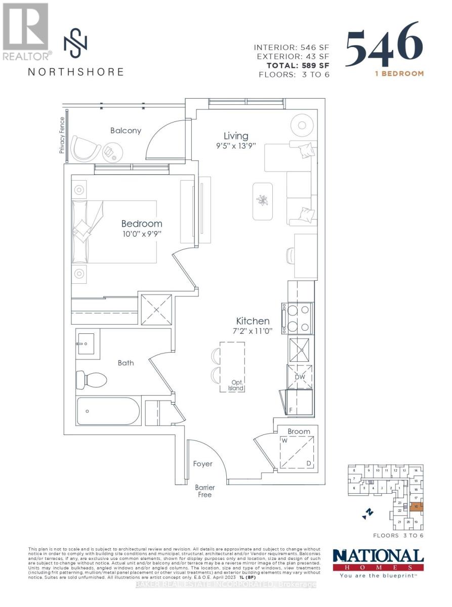 Apartment at 318 - 500 PLAINS ROAD E, Burlington