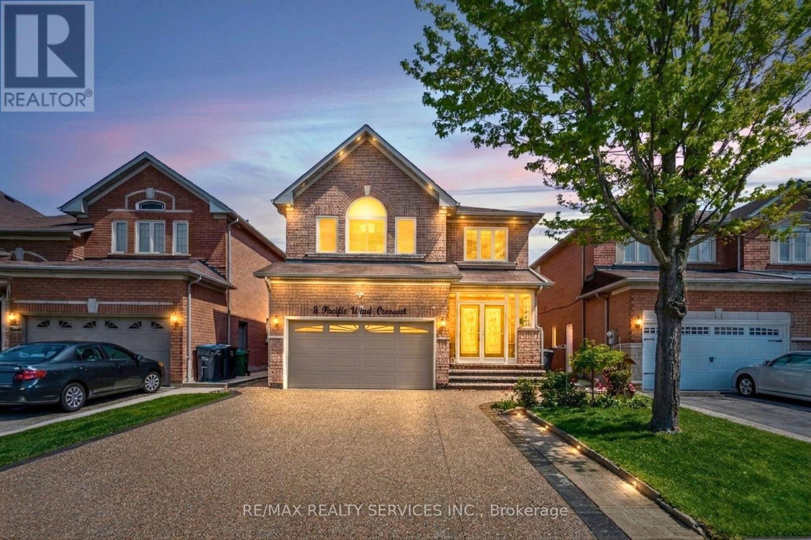 Detached at 8 PACIFIC WIND CRESCENT, Brampton (Sandringham-Wellington)