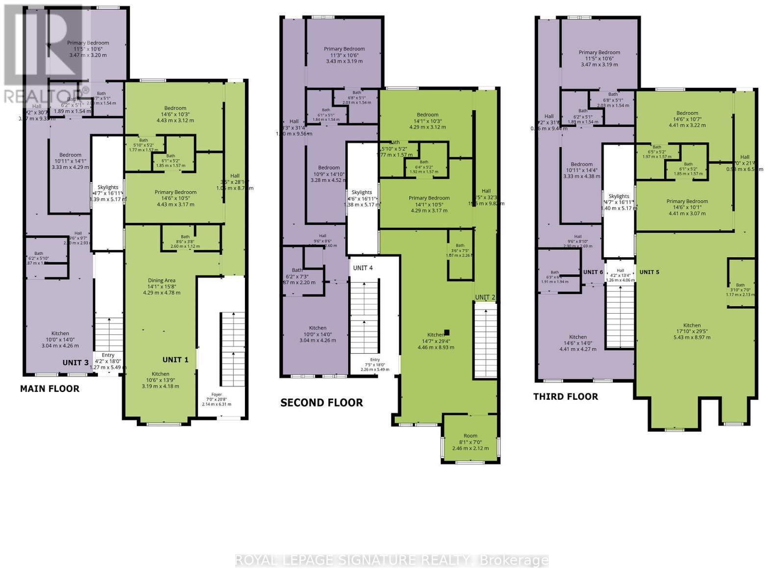 Multiplex at 6 - 252 ANNETTE STREET, Toronto