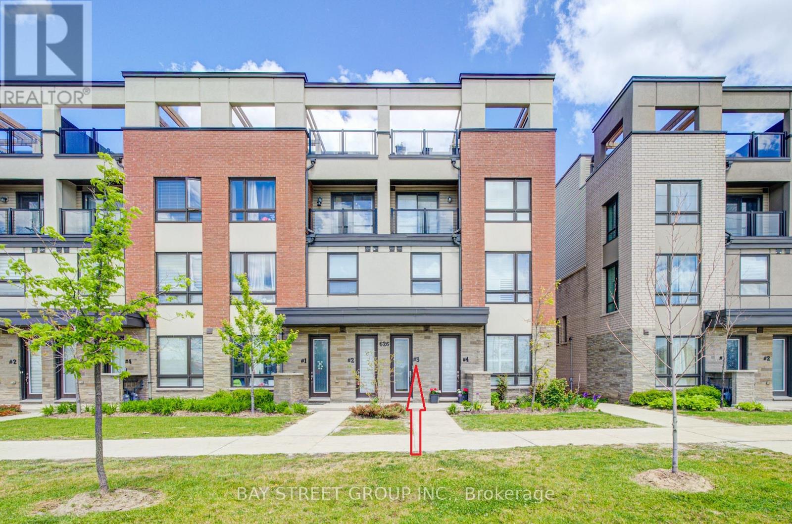 Townhouse at 3 - 626 REXDALE BOULEVARD, Toronto (West Humber-Clairville)