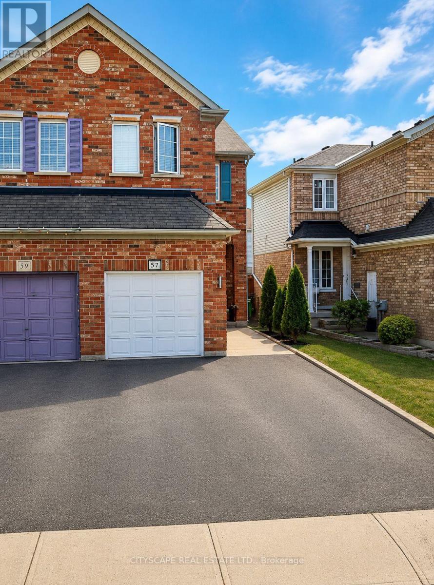 Semi-Detached/Link at 57 BUNCHBERRY WAY W, Brampton