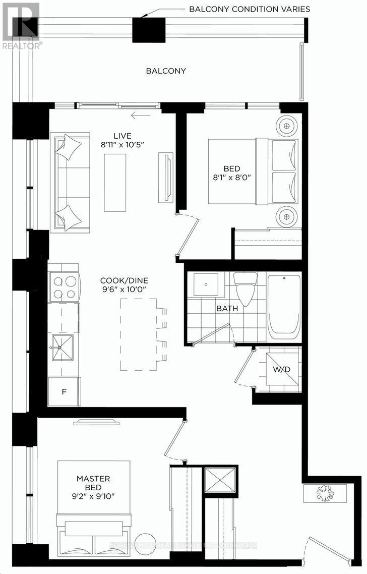 Apartment at 418 - 270 DUFFERIN STREET, Toronto