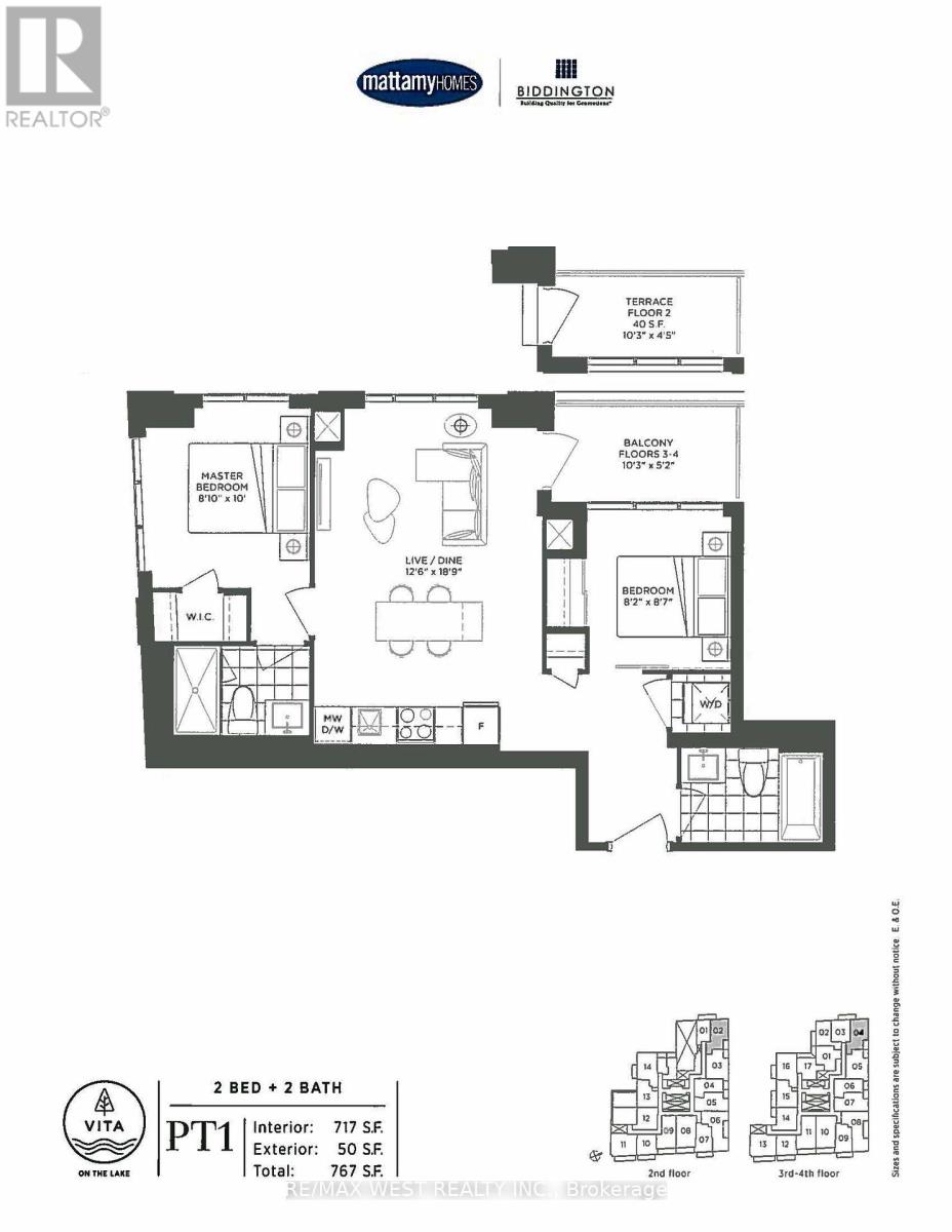 Apartment at 404 - 70 ANNIE CRAIG DRIVE, Toronto